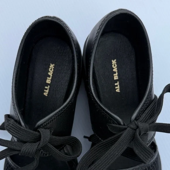 All Black brand mesh Platform Women's Shoes - Picture 2 of 8